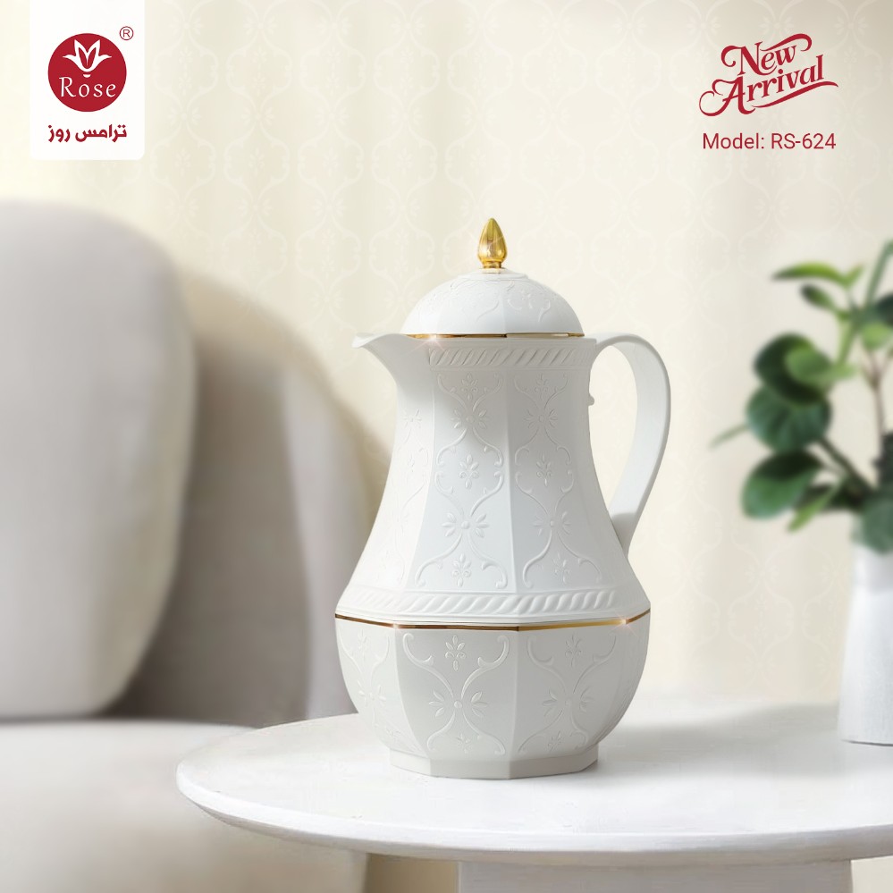  Rose Thermos | tea and coffee vaccume flask Model RS-624